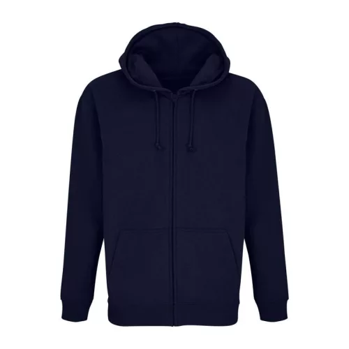 Sol'S Carter - Unisex Full-Zip Hoodie (2XL, French Navy)