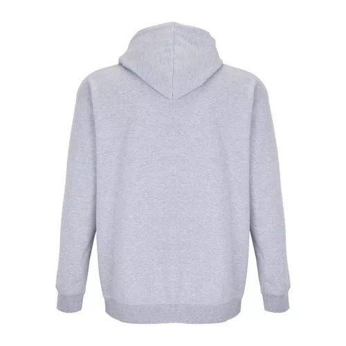 Sol'S Carter - Unisex Full-Zip Hoodie (L, Grey Melange)