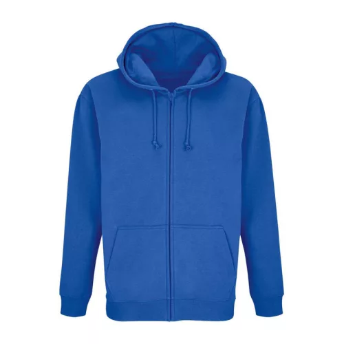 Sol'S Carter - Unisex Full-Zip Hoodie (2XL, Royal Blue)