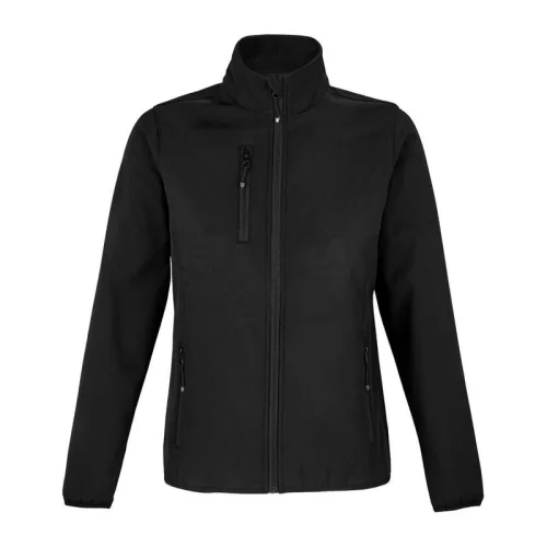 Sol'S Falcon Women - Softshell Zip Jacket (3XL, Black)