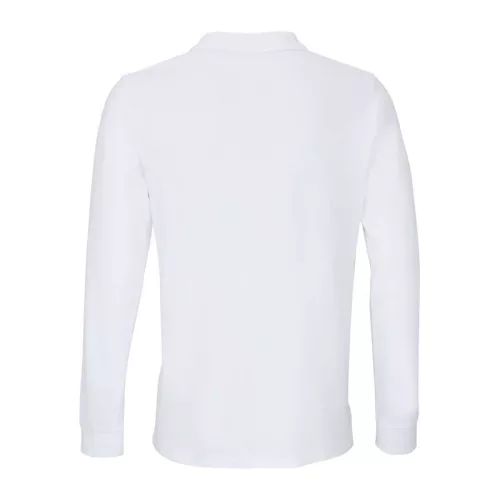 Sol'S Planet Lsl - Unisex Long Sleeve Polo Shirt (XL, White)