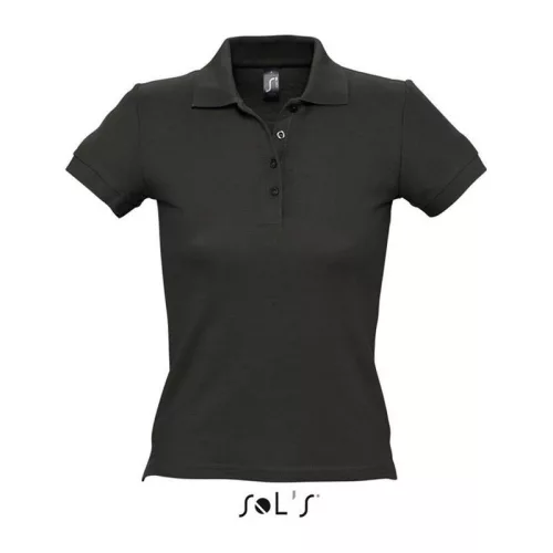 SOL'S PEOPLE WOMEN POLO SHIRT	 (M, Black)