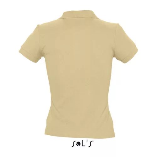 SOL'S PEOPLE WOMEN POLO SHIRT	 (L, Sand)