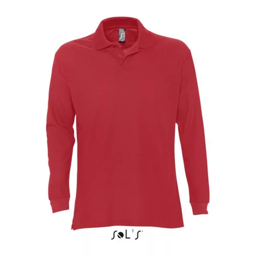 SOL'S STAR - MEN'S POLO SHIRT (L, Red)