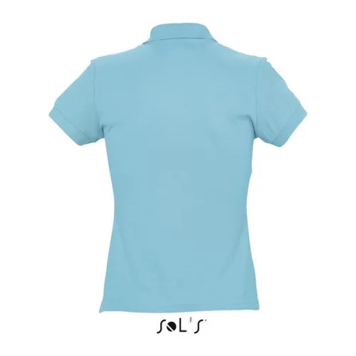 SOL'S PASSION WOMEN POLO SHIRT (L, Atoll Blue)