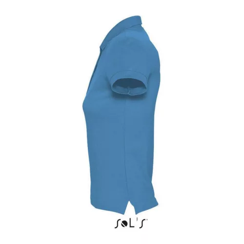 SOL'S PASSION WOMEN POLO SHIRT (S, Aqua)