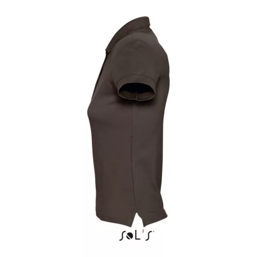 SOL'S PASSION WOMEN POLO SHIRT (L, Chocolate)