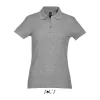 SOL'S PASSION WOMEN POLO SHIRT (L, Grey Melange)