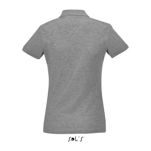 SOL'S PASSION WOMEN POLO SHIRT (L, Grey Melange)