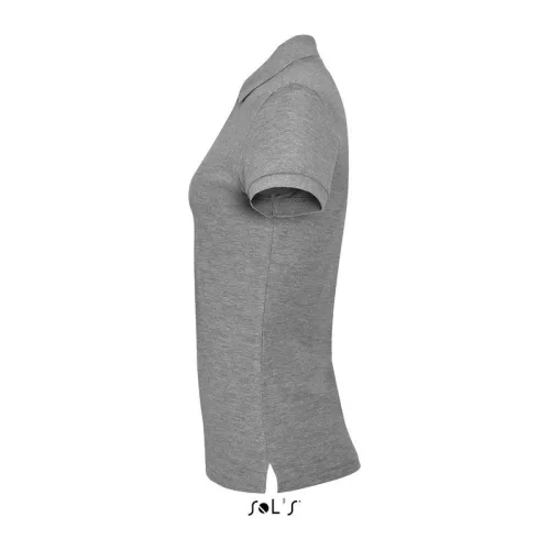 SOL'S PASSION WOMEN POLO SHIRT (L, Grey Melange)