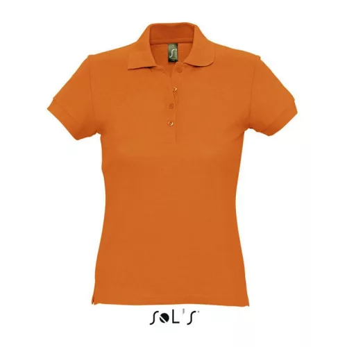 SOL'S PASSION WOMEN POLO SHIRT (2XL, Orange)