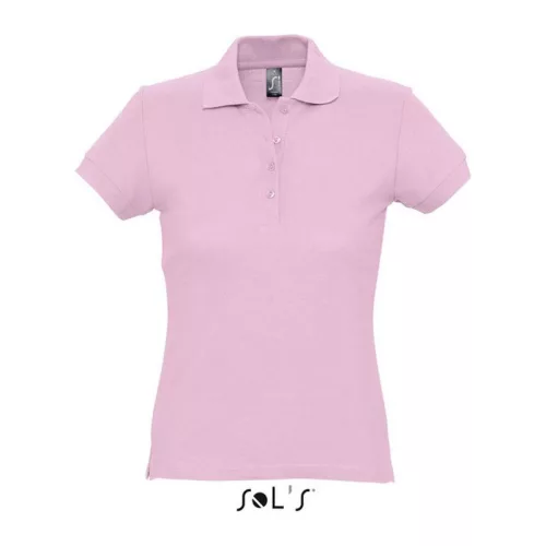 SOL'S PASSION WOMEN POLO SHIRT (S, Pink)