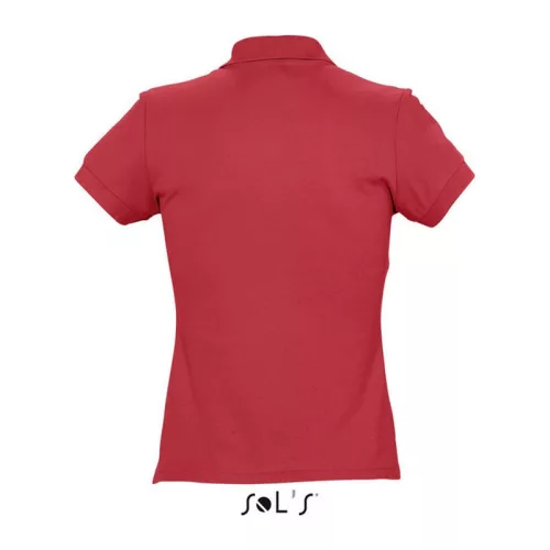 SOL'S PASSION WOMEN POLO SHIRT (2XL, Red)
