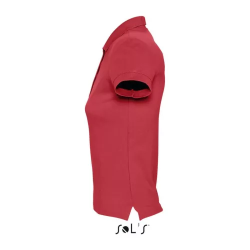 SOL'S PASSION WOMEN POLO SHIRT (M, Red)