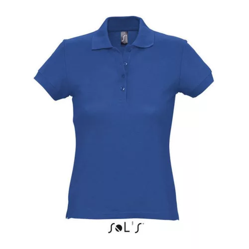 SOL'S PASSION WOMEN POLO SHIRT (2XL, Royal Blue)