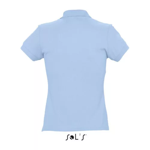 SOL'S PASSION WOMEN POLO SHIRT (2XL, Sky Blue)