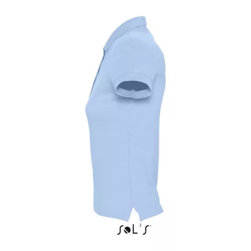SOL'S PASSION WOMEN POLO SHIRT (L, Sky Blue)