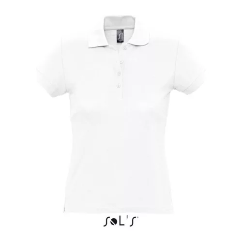 SOL'S PASSION WOMEN POLO SHIRT (XL, White)