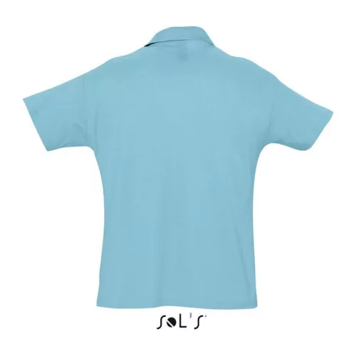 SOL'S SUMMER II MEN POLO SHIRT (2XL, Atoll Blue)