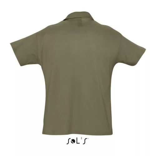 SOL'S SUMMER II MEN POLO SHIRT (M, Army)