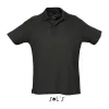 SOL'S SUMMER II MEN POLO SHIRT (L, Black)