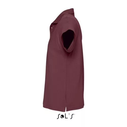 SOL'S SUMMER II MEN POLO SHIRT (S, Burgundy)