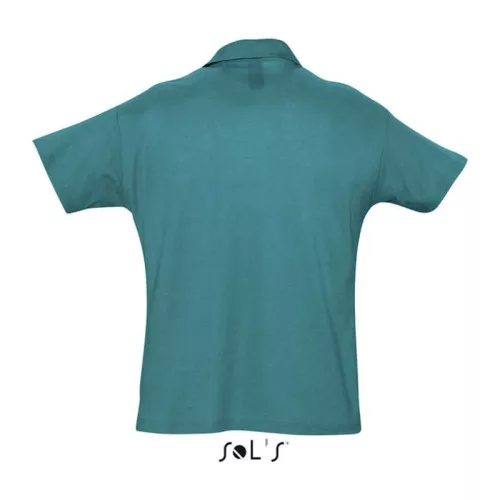 SOL'S SUMMER II MEN POLO SHIRT (2XL, Duck Blue)