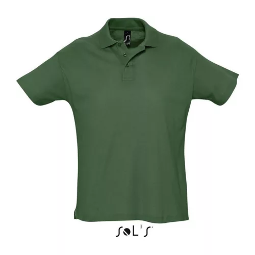 SOL'S SUMMER II MEN POLO SHIRT (S, Golf Green)