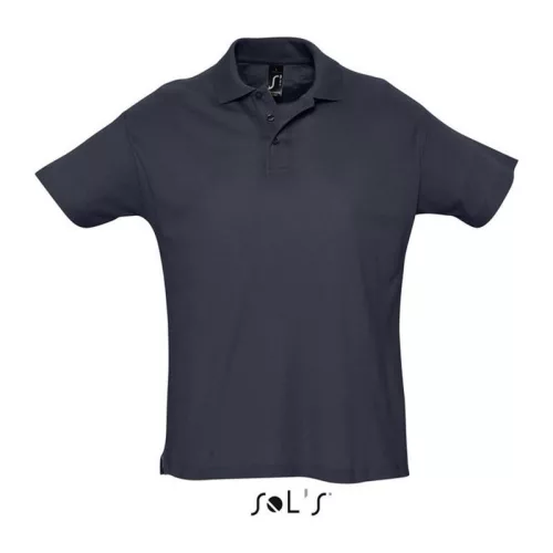 SOL'S SUMMER II MEN POLO SHIRT (S, Navy)