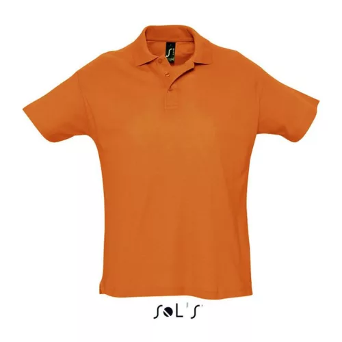 SOL'S SUMMER II MEN POLO SHIRT (M, Orange)