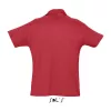 SOL'S SUMMER II MEN POLO SHIRT (M, Red)