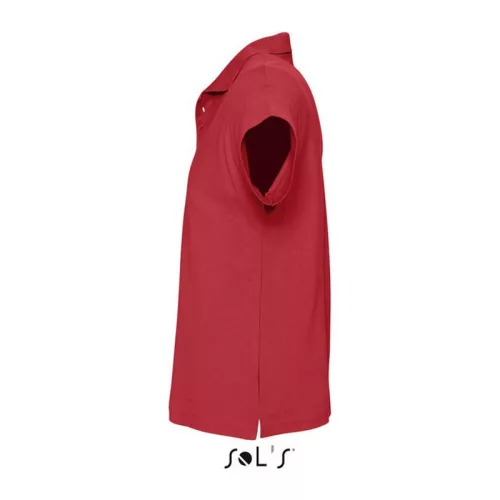 SOL'S SUMMER II MEN POLO SHIRT (M, Red)