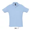 SOL'S SUMMER II MEN POLO SHIRT (M, Sky Blue)