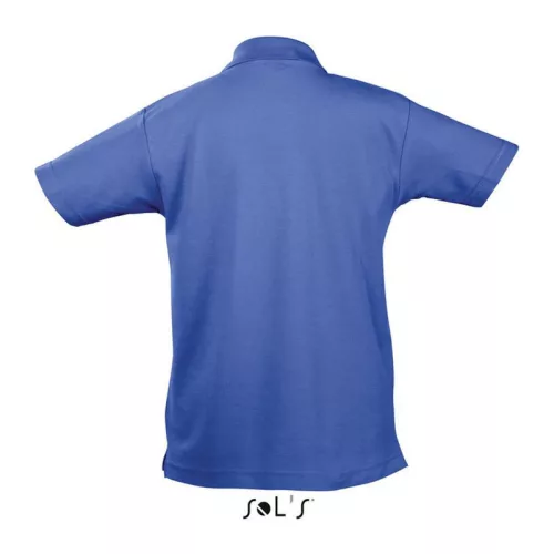 SOL'S SUMMER II KIDS - POLO SHIRT (6A, Royal Blue)