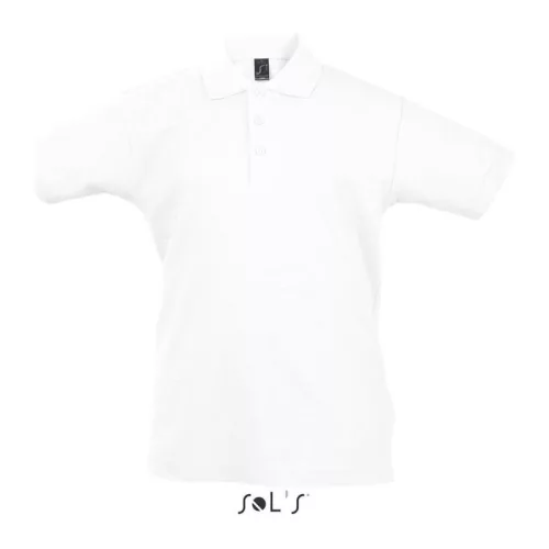 SOL'S SUMMER II KIDS - POLO SHIRT (4A, White)