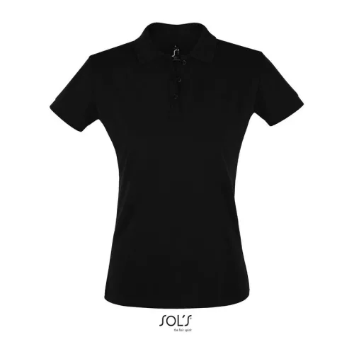 SOL'S PERFECT WOMEN - POLO SHIRT (2XL, Black)