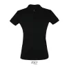 SOL'S PERFECT WOMEN - POLO SHIRT (L, Black)