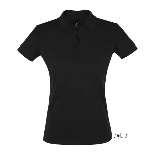 SOL'S PERFECT WOMEN - POLO SHIRT (M, Black)