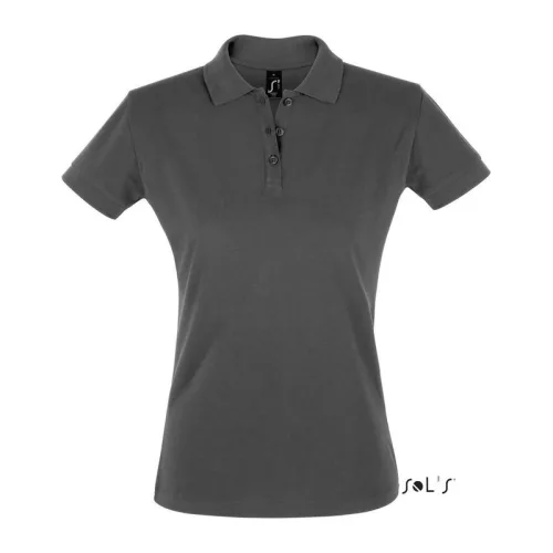 SOL'S PERFECT WOMEN - POLO SHIRT (S, Dark Grey)