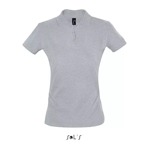 SOL'S PERFECT WOMEN - POLO SHIRT (2XL, Grey Melange)