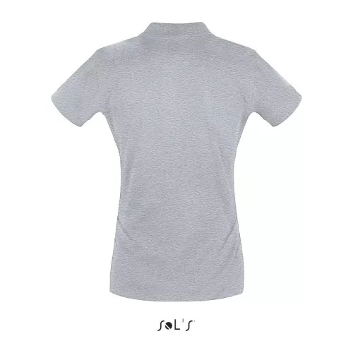 SOL'S PERFECT WOMEN - POLO SHIRT (M, Grey Melange)