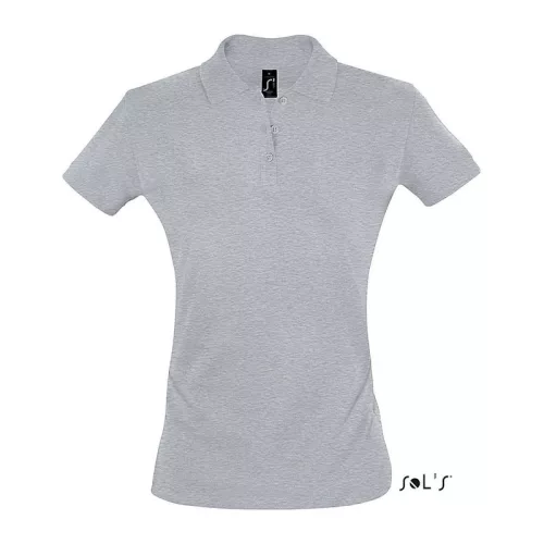 SOL'S PERFECT WOMEN - POLO SHIRT (XL, Grey Melange)