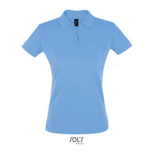 SOL'S PERFECT WOMEN - POLO SHIRT (2XL, Sky Blue)