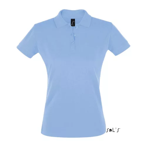 SOL'S PERFECT WOMEN - POLO SHIRT (L, Sky Blue)