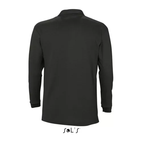 SOL'S WINTER II - MEN'S POLO SHIRT (L, Black)