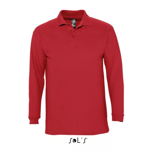 SOL'S WINTER II - MEN'S POLO SHIRT (2XL, Red)