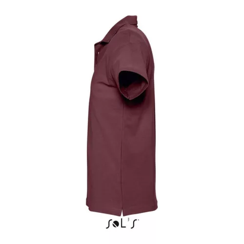 SOL'S SPRING IIMEN’S PIQUE POLO SHIRT (XL, Burgundy)