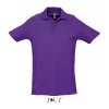 SOL'S SPRING IIMEN’S PIQUE POLO SHIRT (M, Dark Purple)