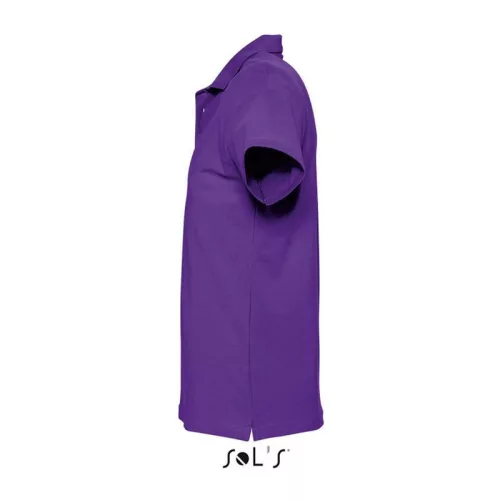 SOL'S SPRING IIMEN’S PIQUE POLO SHIRT (M, Dark Purple)