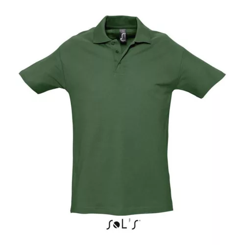 SOL'S SPRING IIMEN’S PIQUE POLO SHIRT (XL, Golf Green)